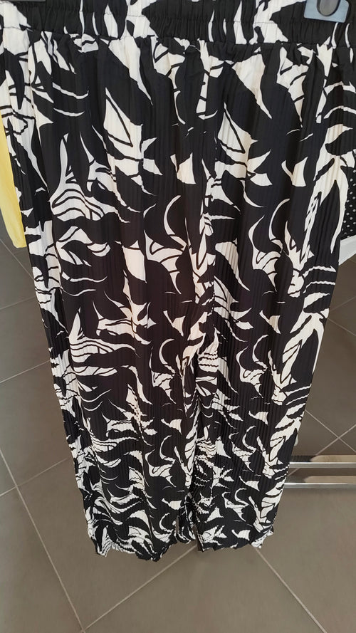 Pantalon Fluide Imprimé Feuilles – Plusieurs Coloris