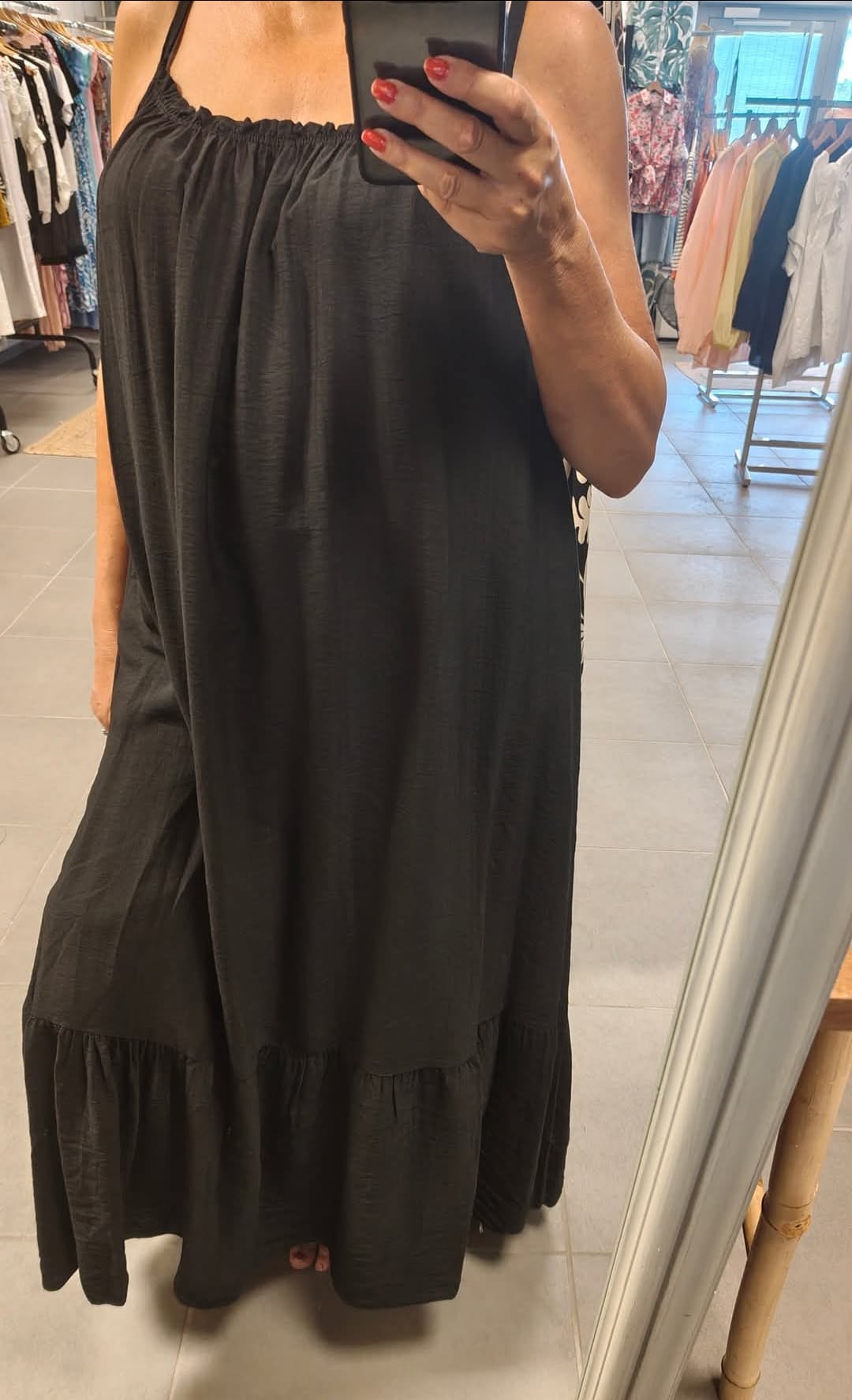 🖤 Robe Longue "Esprit Bohème"